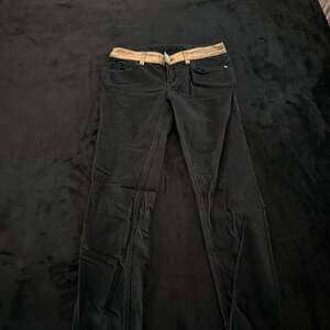 Gucci Tapered Black Denim Jeans With Horsebit